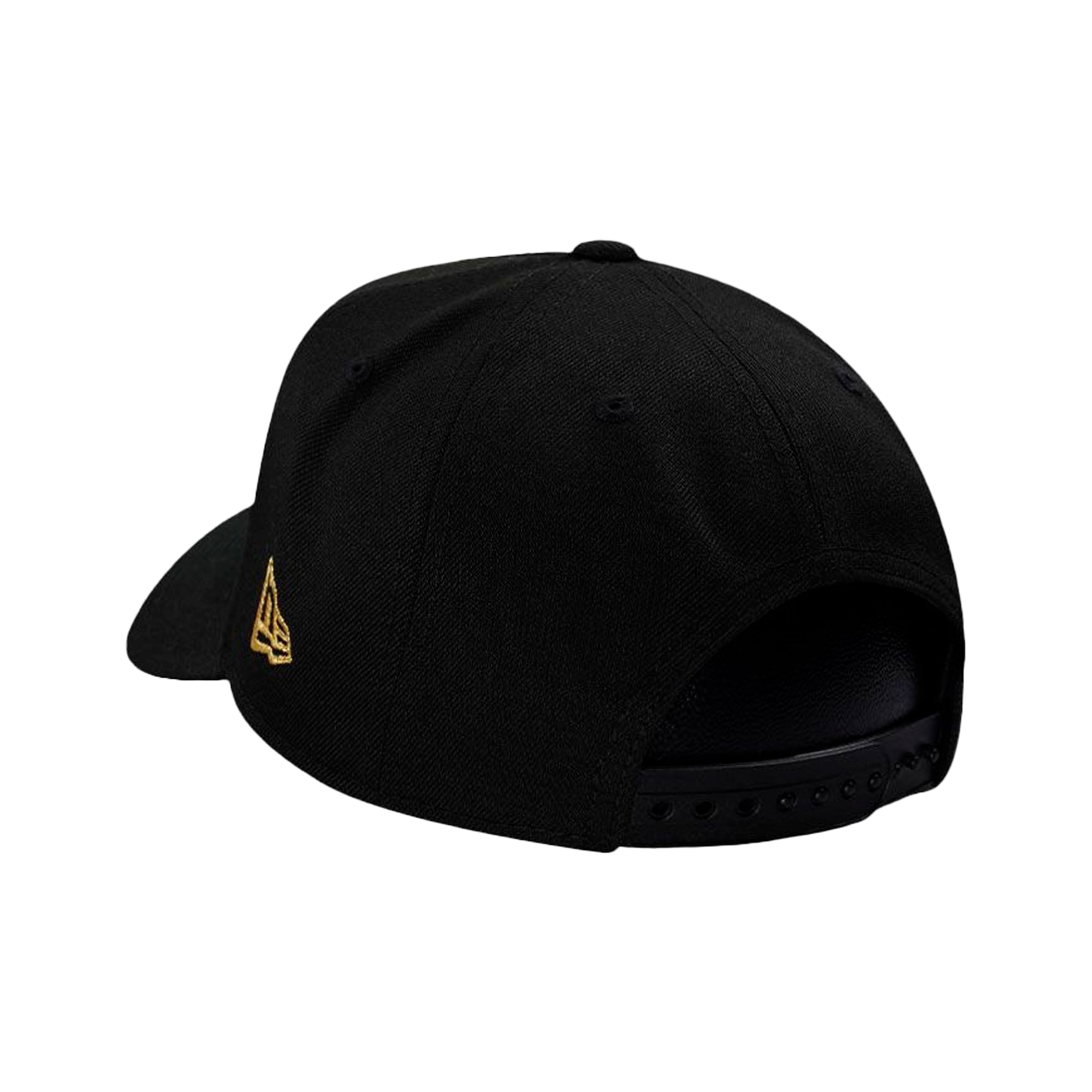Gorra Snapback 9FORTY A-Frame De Los Angeles Dodgers Calavera Negra y Dorada