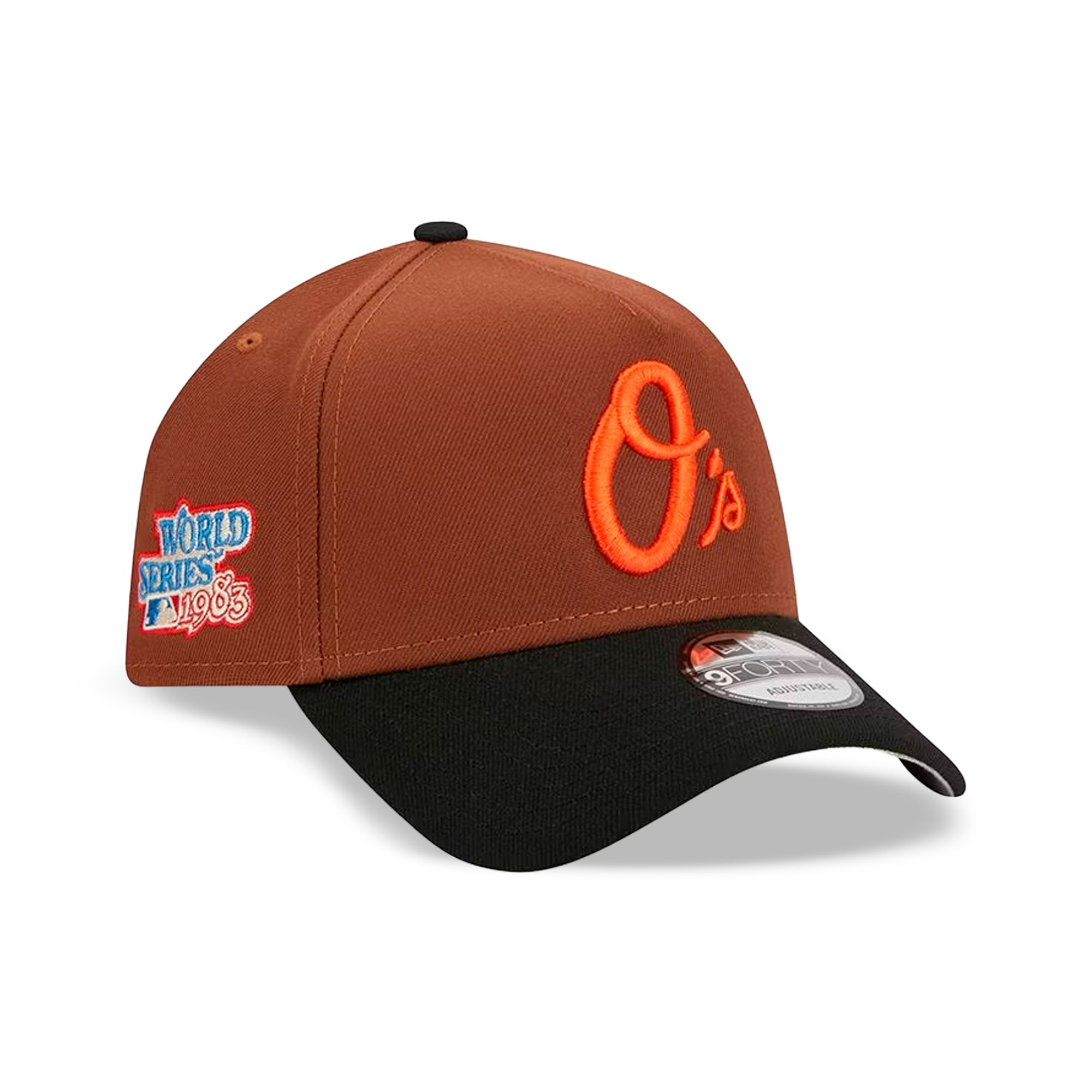 Gorra Snapback 9FORTY A-Frame De Los Baltimore Orioles World Series 1983 Harvest Two Tone