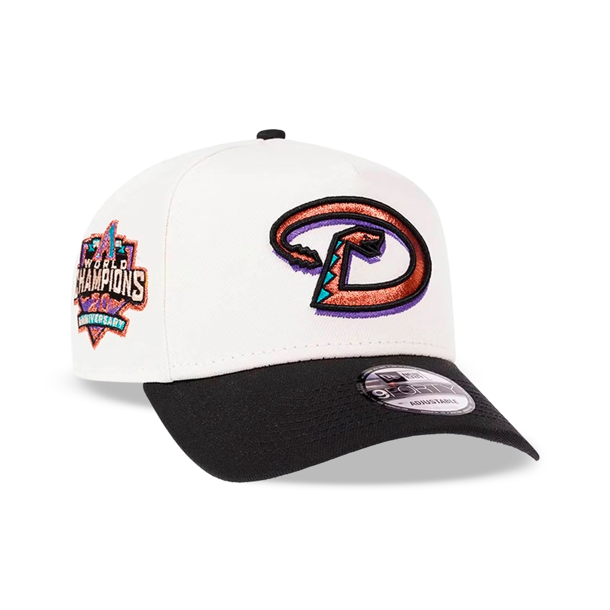 Gorra Snapback 9FORTY A-Frame De Los Arizona Diamondbacks 20th Anniversary World Champions Two Tone