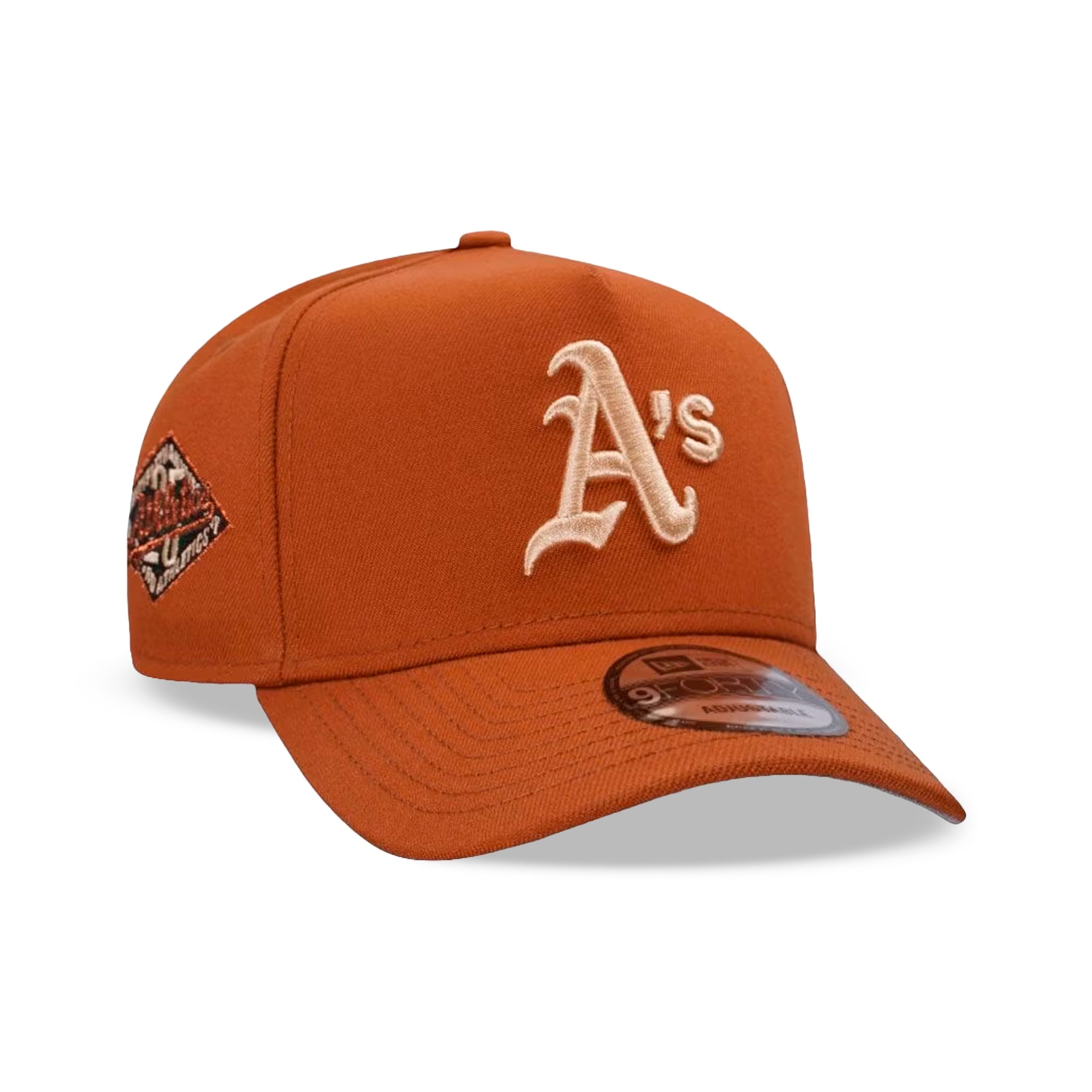 Gorra Snapback 9FORTY A-Frame De Los Oakland Athletics 25th Anniversary Earthy Copper