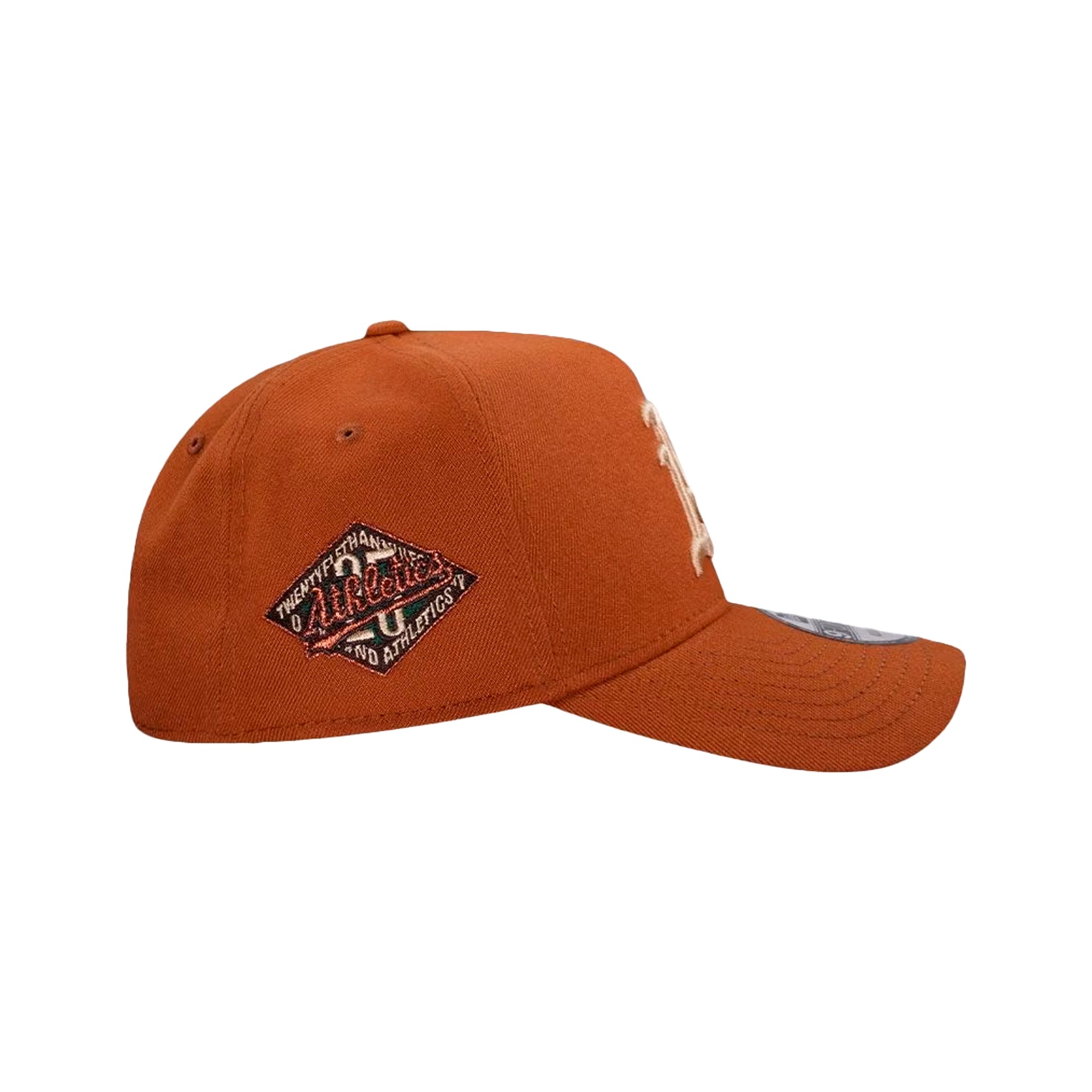 Gorra Snapback 9FORTY A-Frame De Los Oakland Athletics 25th Anniversary Earthy Copper