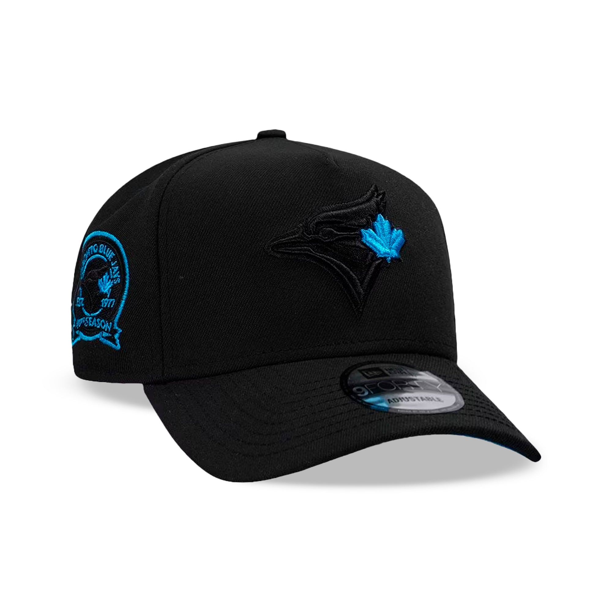Gorra Snapback 9FORTY A-Frame De Los Toronto Blue Jays 30th Anniversary Black Blue