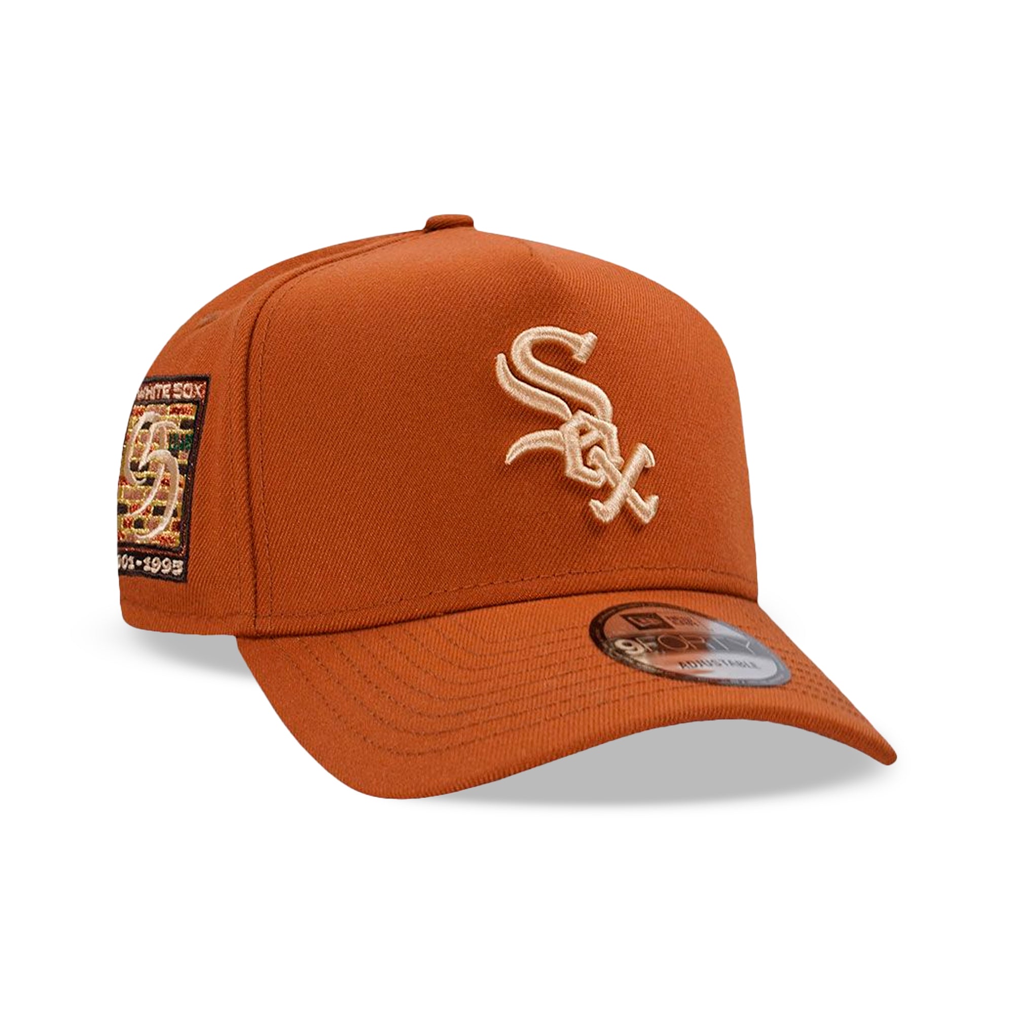 Gorra Snapback 9FORTY A-Frame De Los Chicago White Sox Comiskey Park Earthy Brown