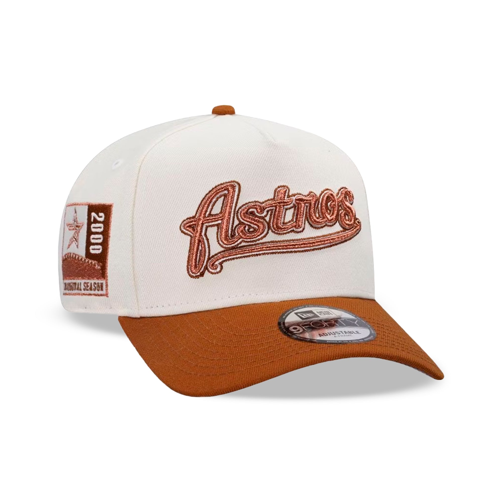 Gorra Snapback 9FORTY A-Frame De Los Houston Astros Chrome Copper Two Tone