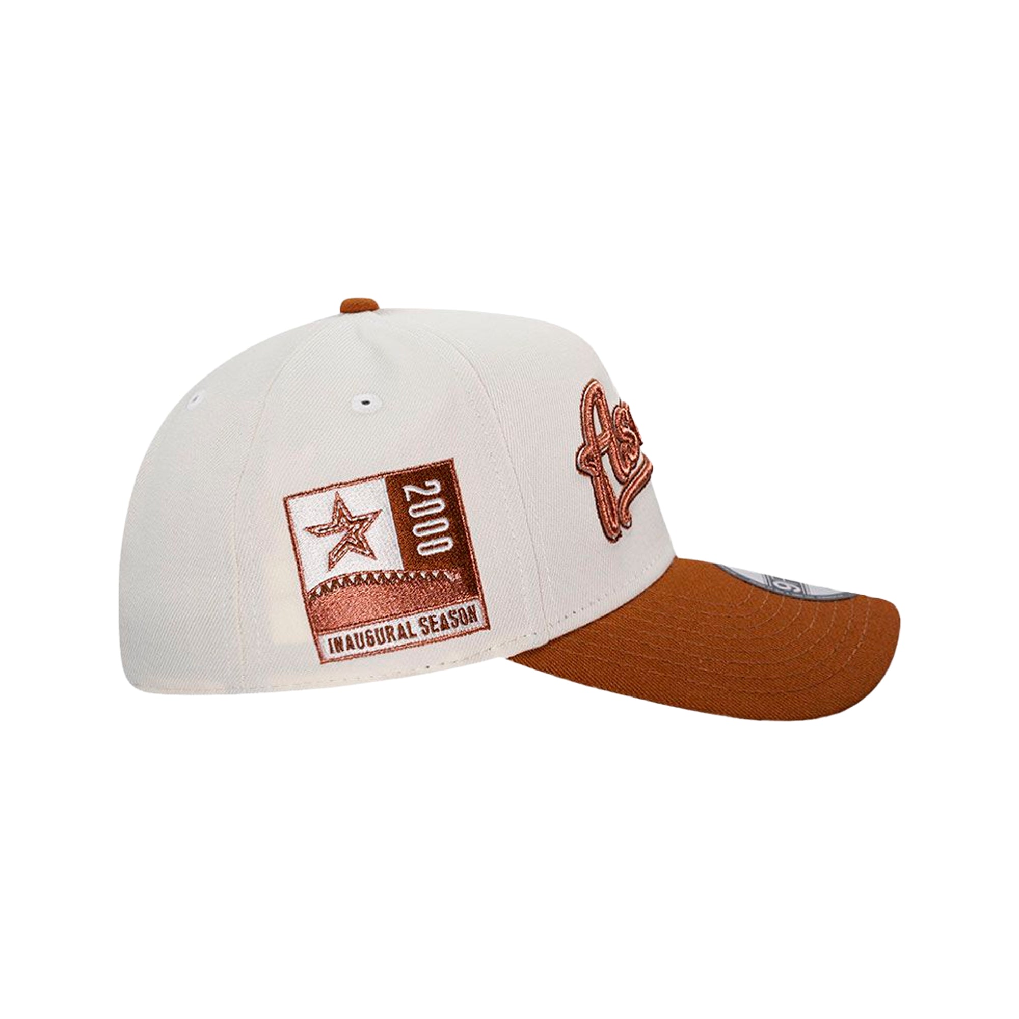Gorra Snapback 9FORTY A-Frame De Los Houston Astros Chrome Copper Two Tone