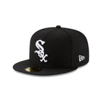 Gorra 59FIFTY FITTED De Los Chicago White Sox Black and White Basic