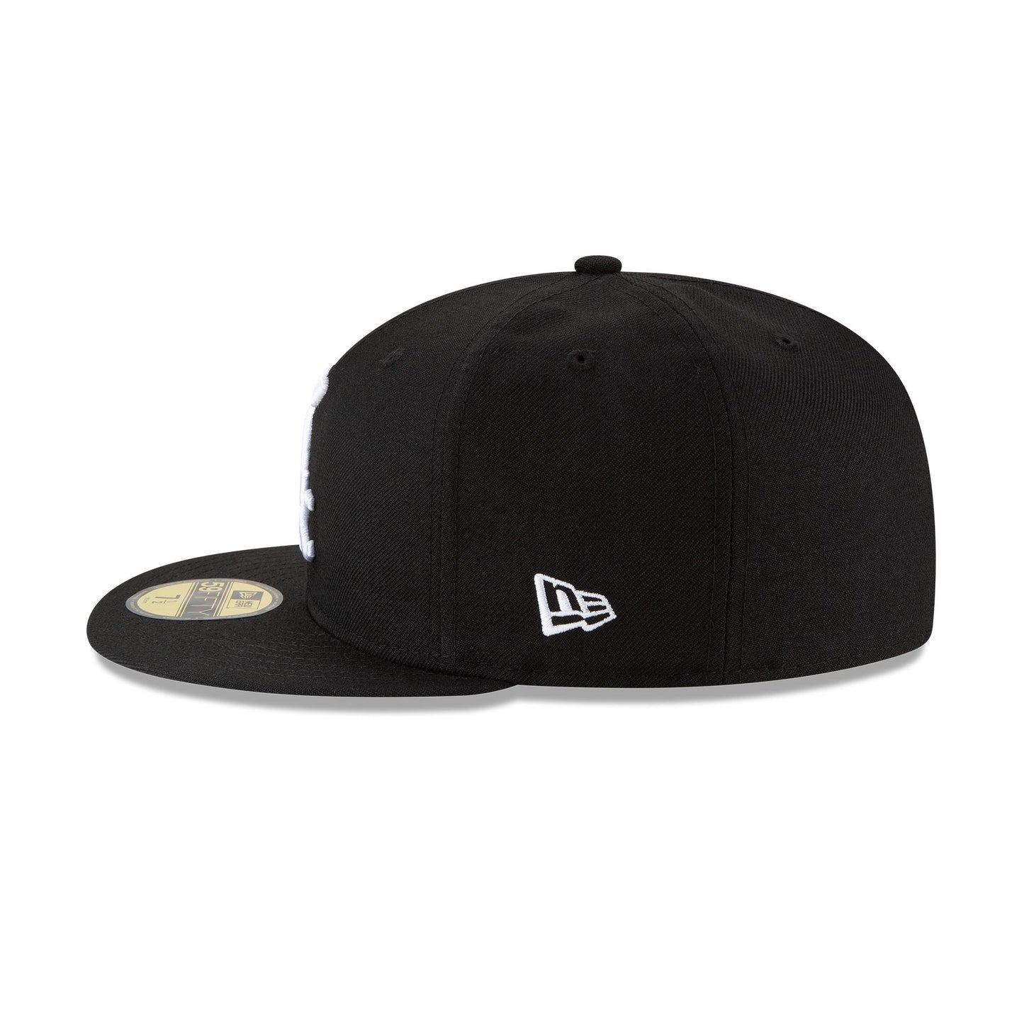 Gorra 59FIFTY FITTED De Los Chicago White Sox Black and White Basic