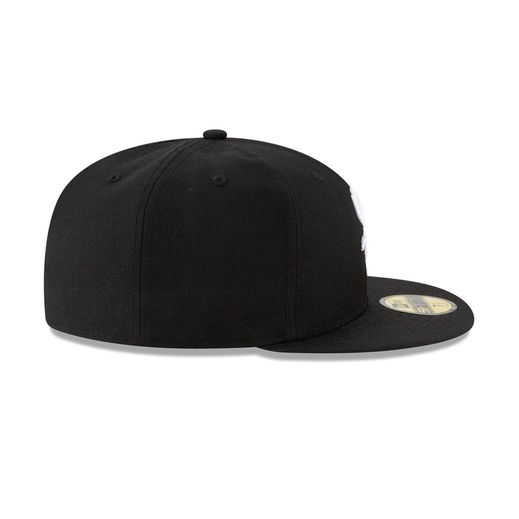 Gorra 59FIFTY FITTED De Los Chicago White Sox Black and White Basic