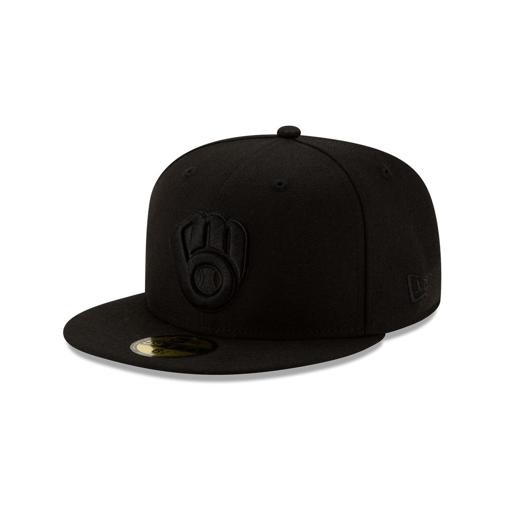 Gorra Snapback 9FIFTY Fifty De Los Milwaukee Brewers Blackout Basic