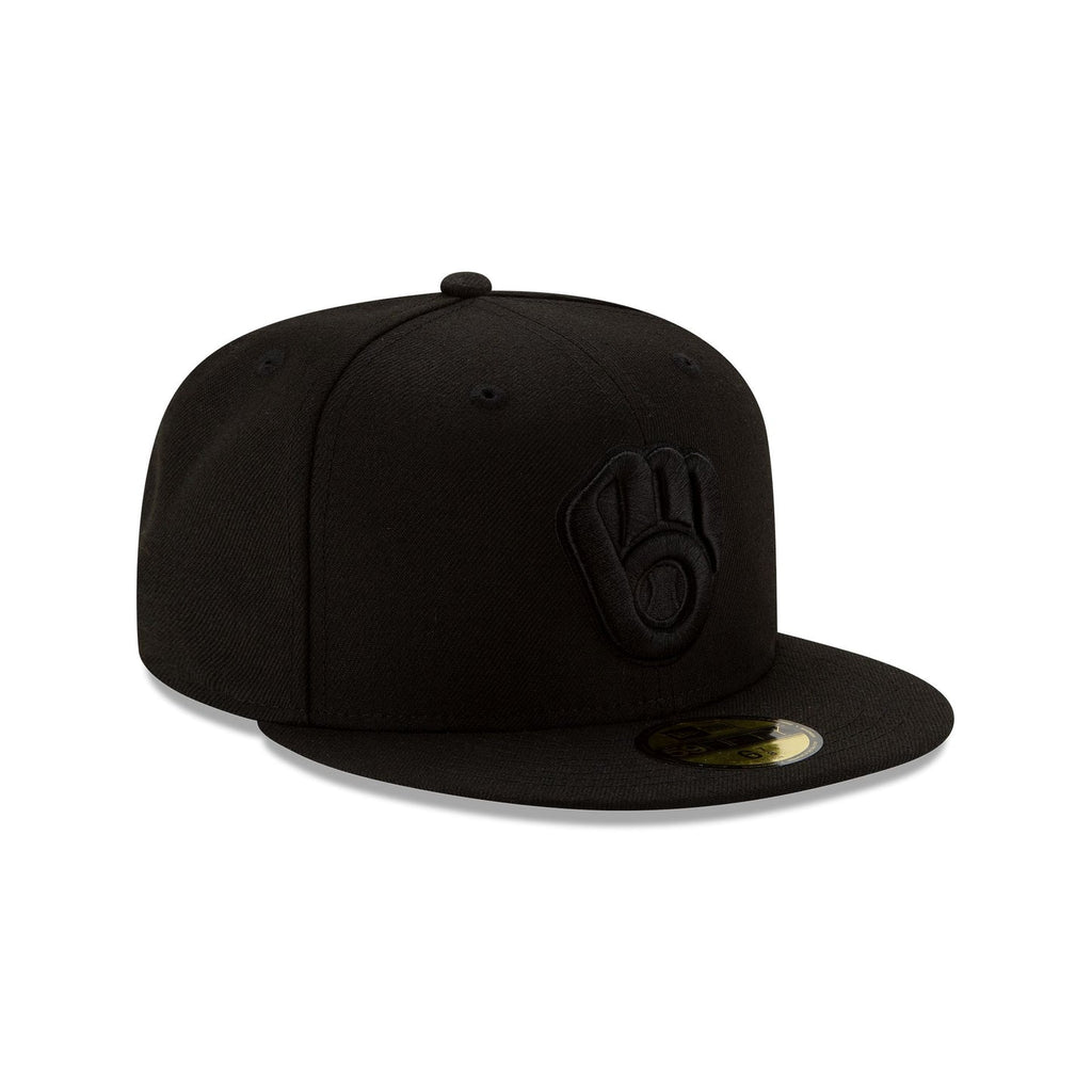 Gorra Snapback 9FIFTY Fifty De Los Milwaukee Brewers Blackout Basic