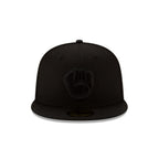 Gorra Snapback 9FIFTY Fifty De Los Milwaukee Brewers Blackout Basic