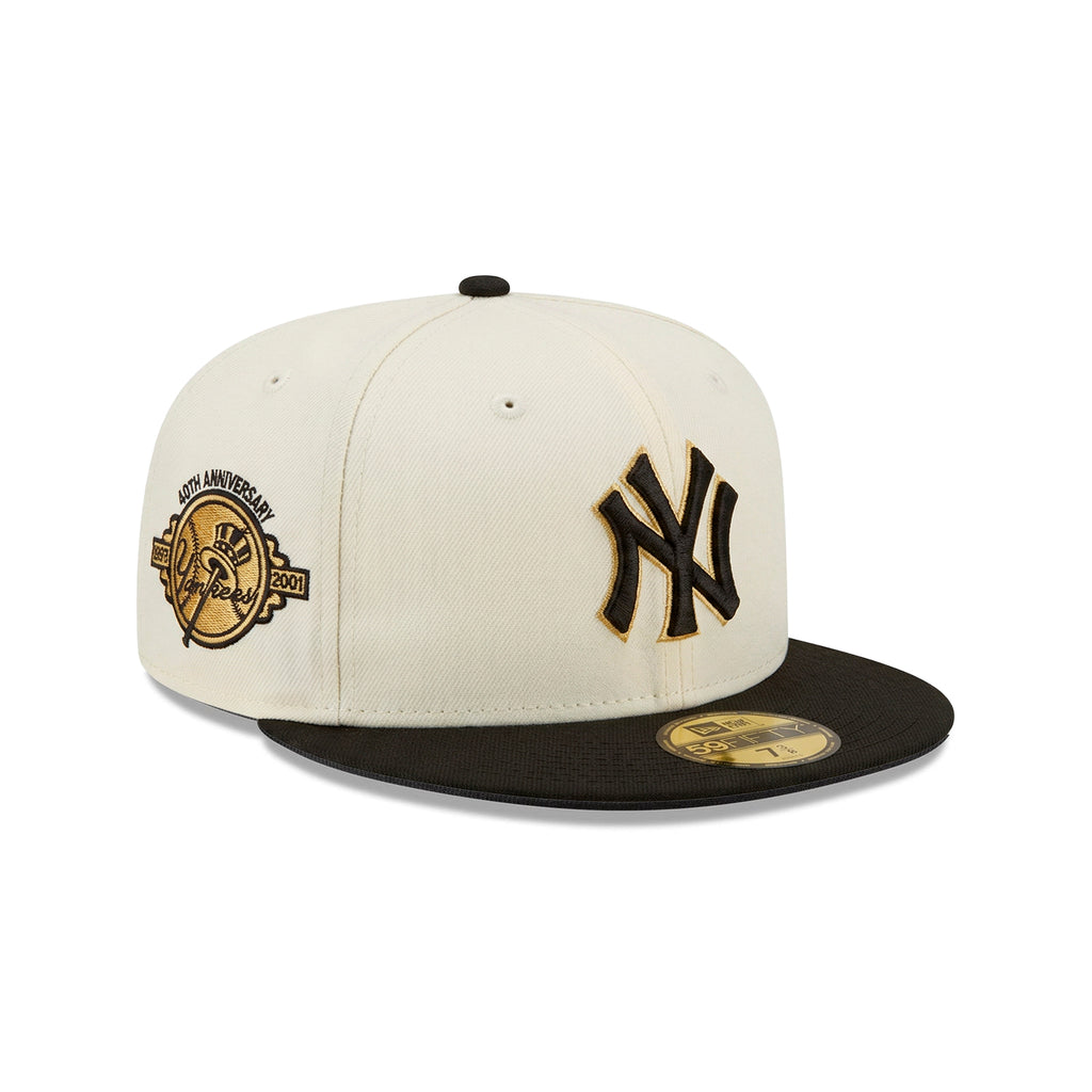 Gorra 59FIFTY FITTED De Los New York Yankees 100TH Anniversary Gold