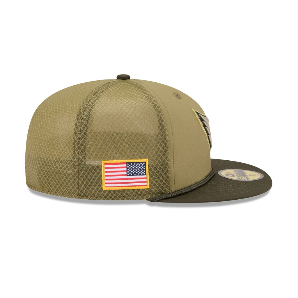 Gorra 59FIFTY FITTED De Los Arizona Cardinals 2025 Salute to Service