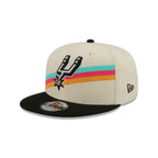 Gorra Snapback 9FIFTY Fifty De San Antonio Spurs 2025 City Edition Chrome White
