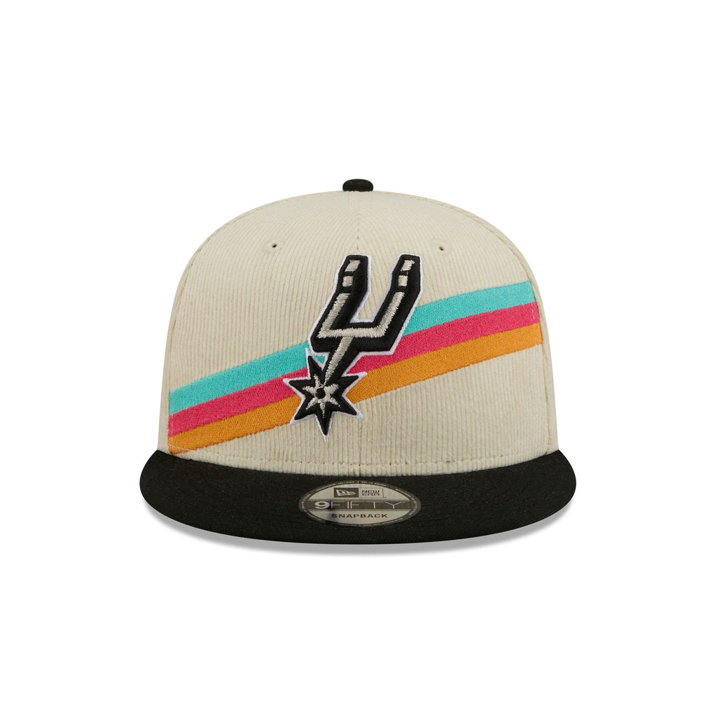 Gorra Snapback 9FIFTY Fifty De San Antonio Spurs 2025 City Edition Chrome White
