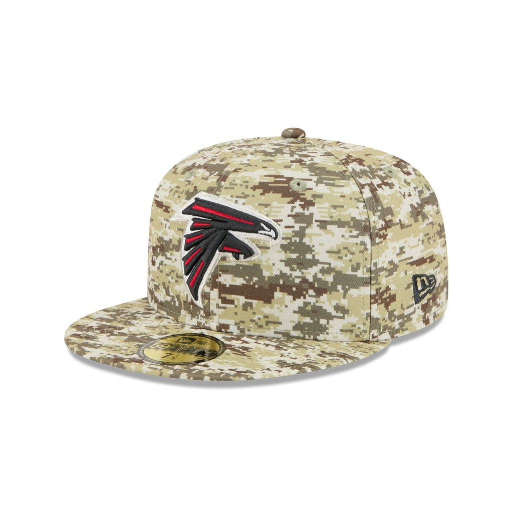 Gorra 59FIFTY FITTED De Los Atlanta Falcons 2025 Salute to Service Fan Gear