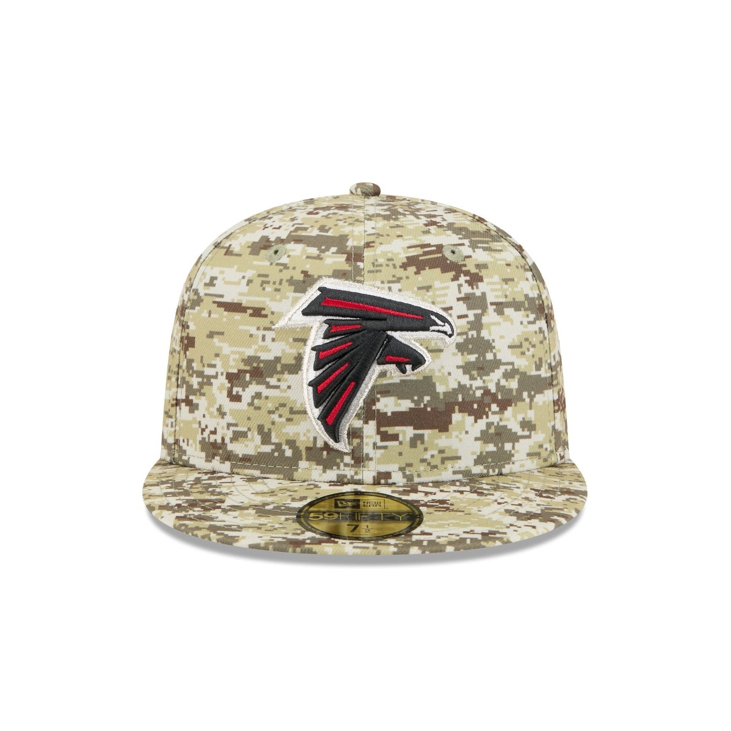 Gorra 59FIFTY FITTED De Los Atlanta Falcons 2025 Salute to Service Fan Gear