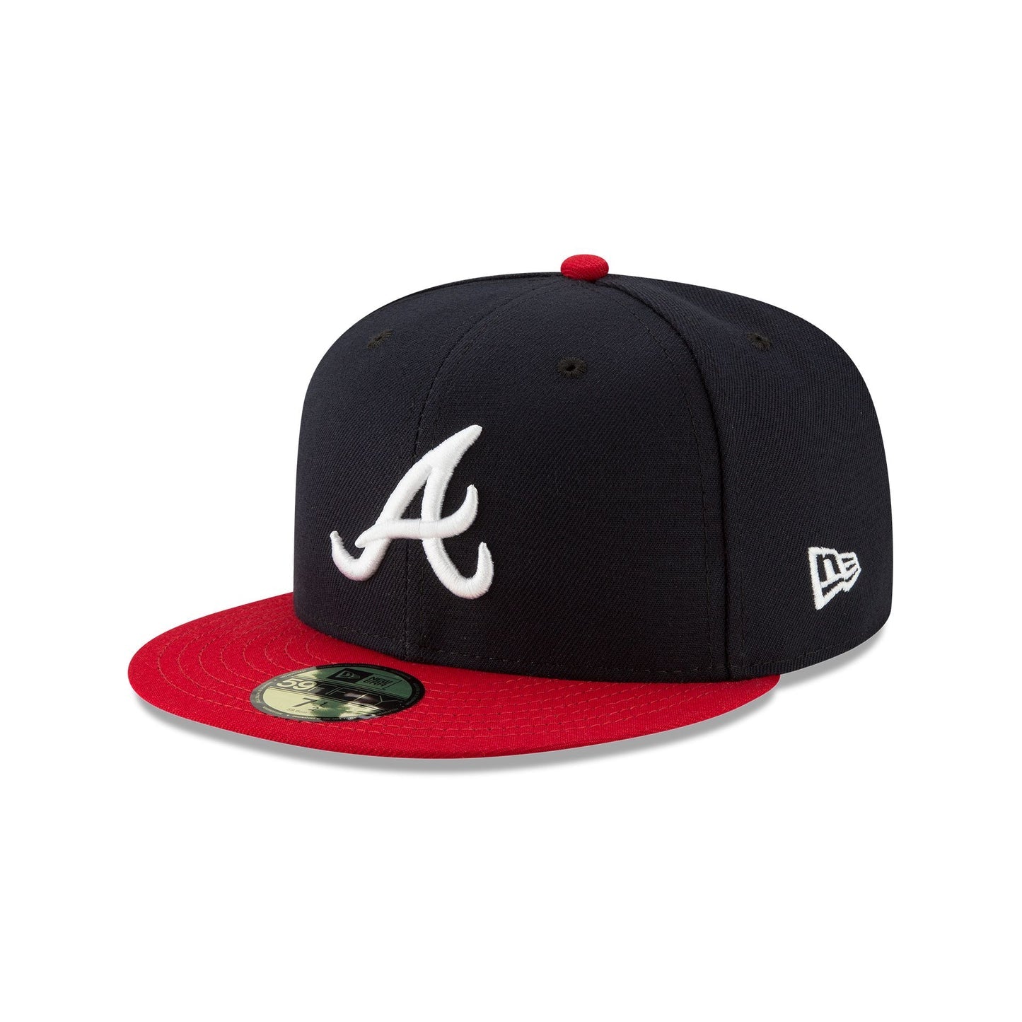 Gorra 59FIFTY FITTED De Los Atlanta Braves Authentic Collection Home