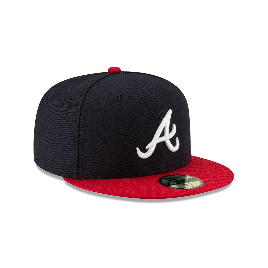 Gorra 59FIFTY FITTED De Los Atlanta Braves Authentic Collection Home