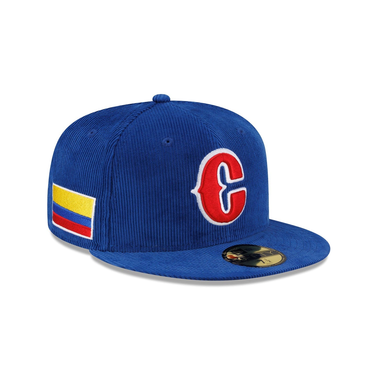 Gorra Snapback 9FIFTY Fifty De Colombia 2026 World Baseball Classic Blue Corduroy