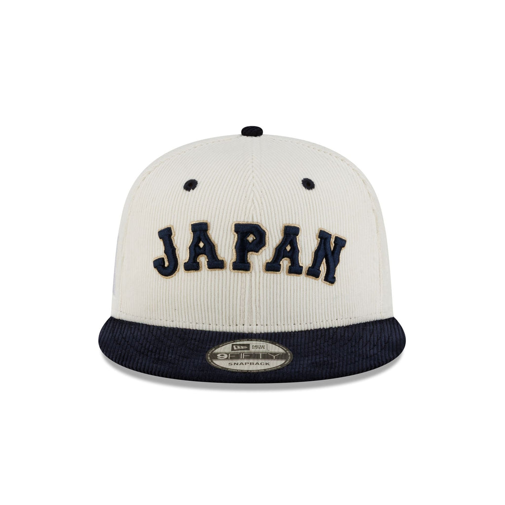 Gorra Snapback 9FIFTY Fifty De Japan 2026 World Baseball Classic White Corduroy