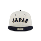 Gorra Snapback 9FIFTY Fifty De Japan 2026 World Baseball Classic White Corduroy
