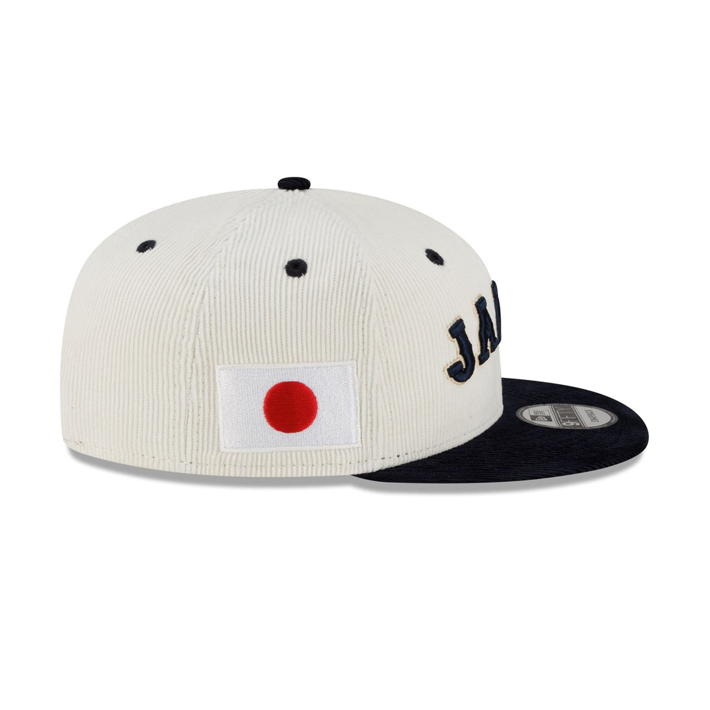 Gorra Snapback 9FIFTY Fifty De Japan 2026 World Baseball Classic White Corduroy