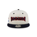 Gorra Snapback 9FIFTY Fifty De Dominican Republic 2026 World Baseball Classic White Corduroy