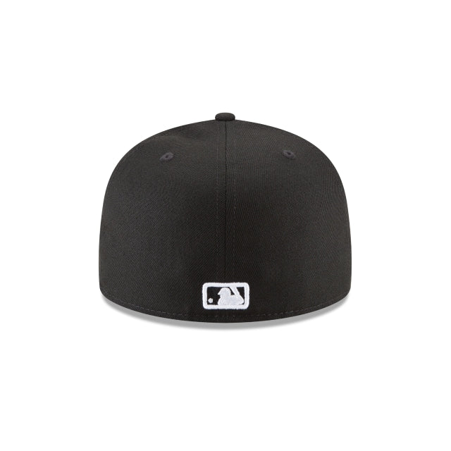 Gorra 59FIFTY FITTED De Los Pittsburgh Pirates Black and White Basic