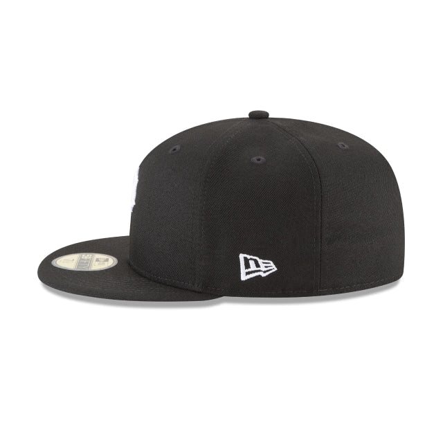 Gorra 59FIFTY FITTED De Los Pittsburgh Pirates Black and White Basic