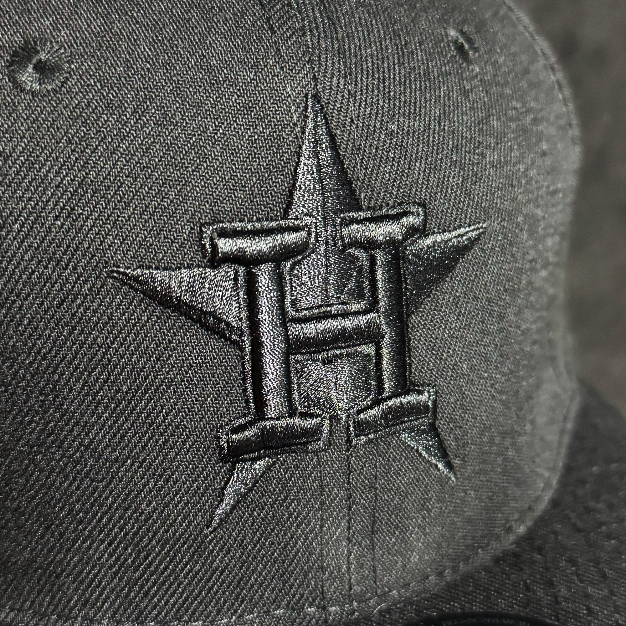 Gorra Snapback 9FIFTY Fifty De Los Houston Astros Black Out