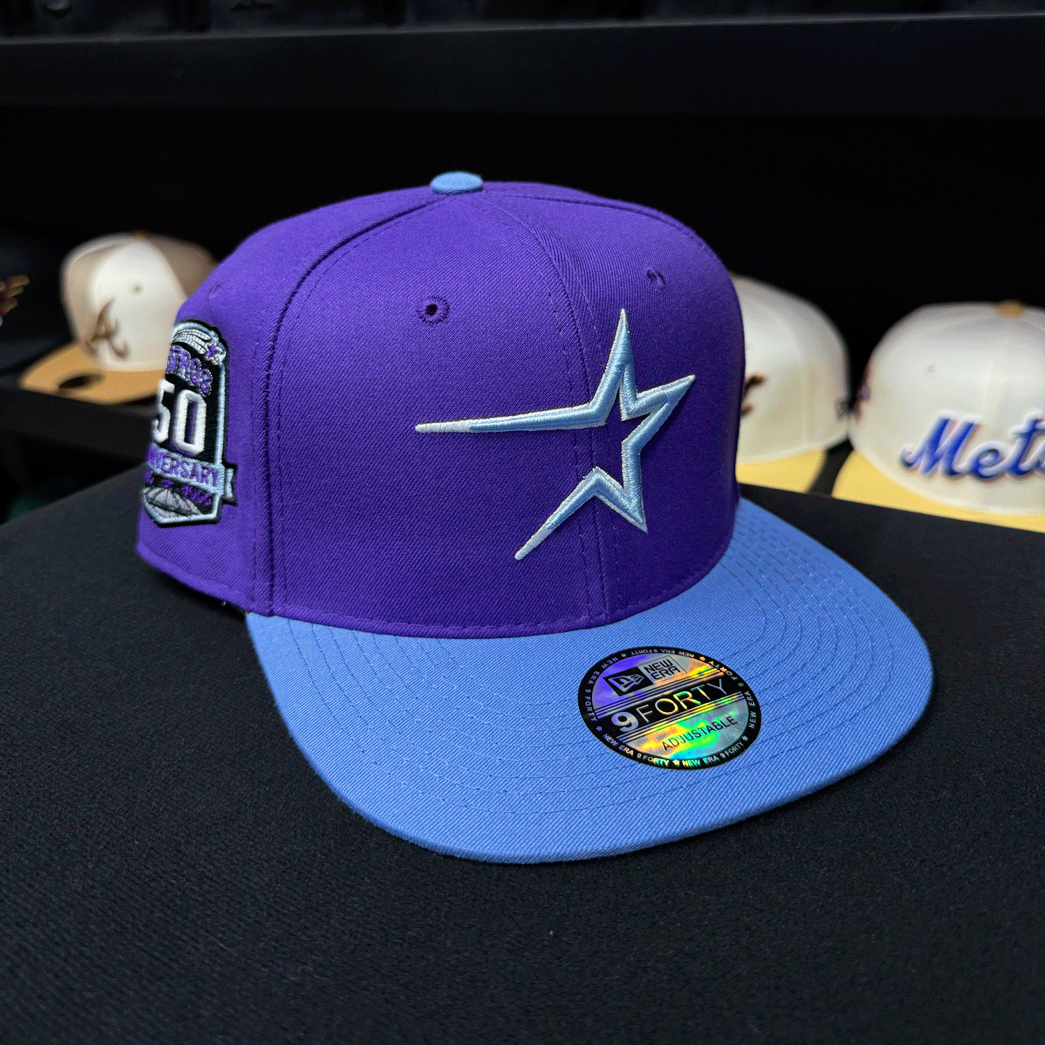 Gorra 59FIFTY FITTED De Los Houston Astros 50th Anniversary Two Tone