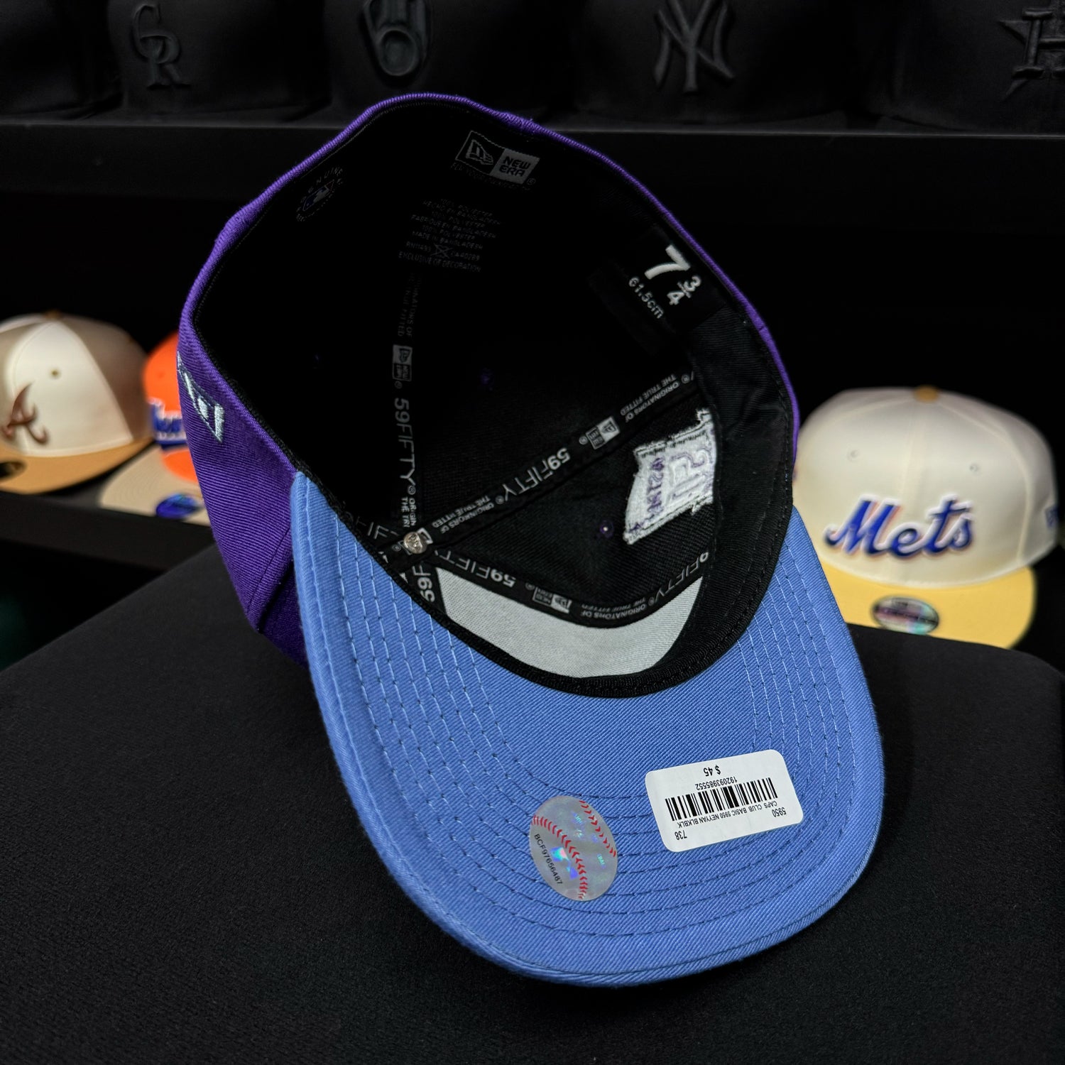 Gorra 59FIFTY FITTED De Los Houston Astros 50th Anniversary Two Tone