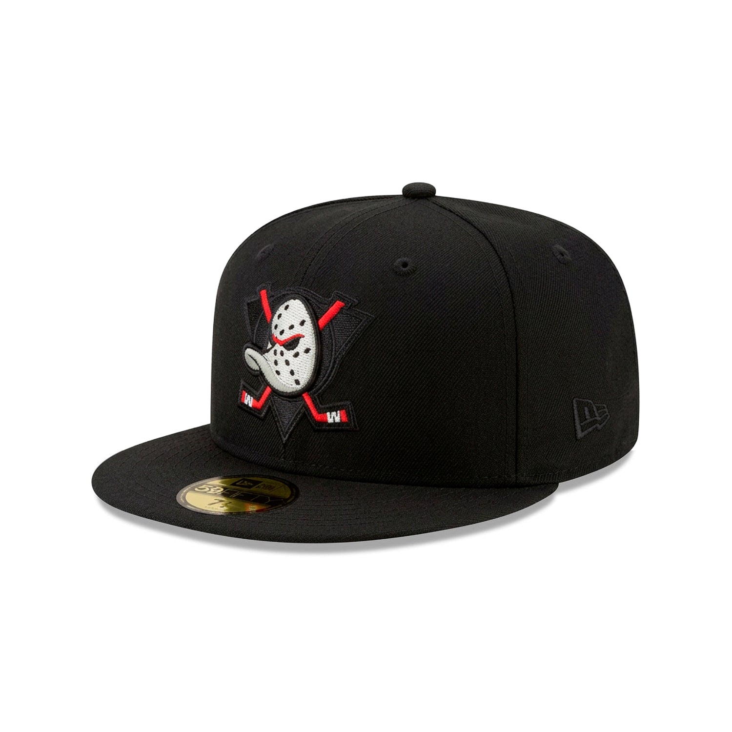 Gorra 59FIFTY FITTED De Los Anaheim Ducks Black and Red