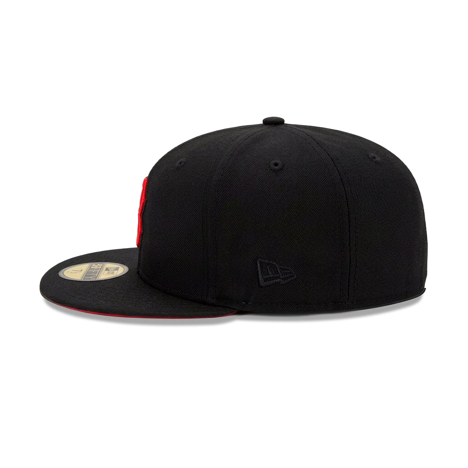 Gorra 59FIFTY FITTED De Los Anaheim Ducks Black and Red