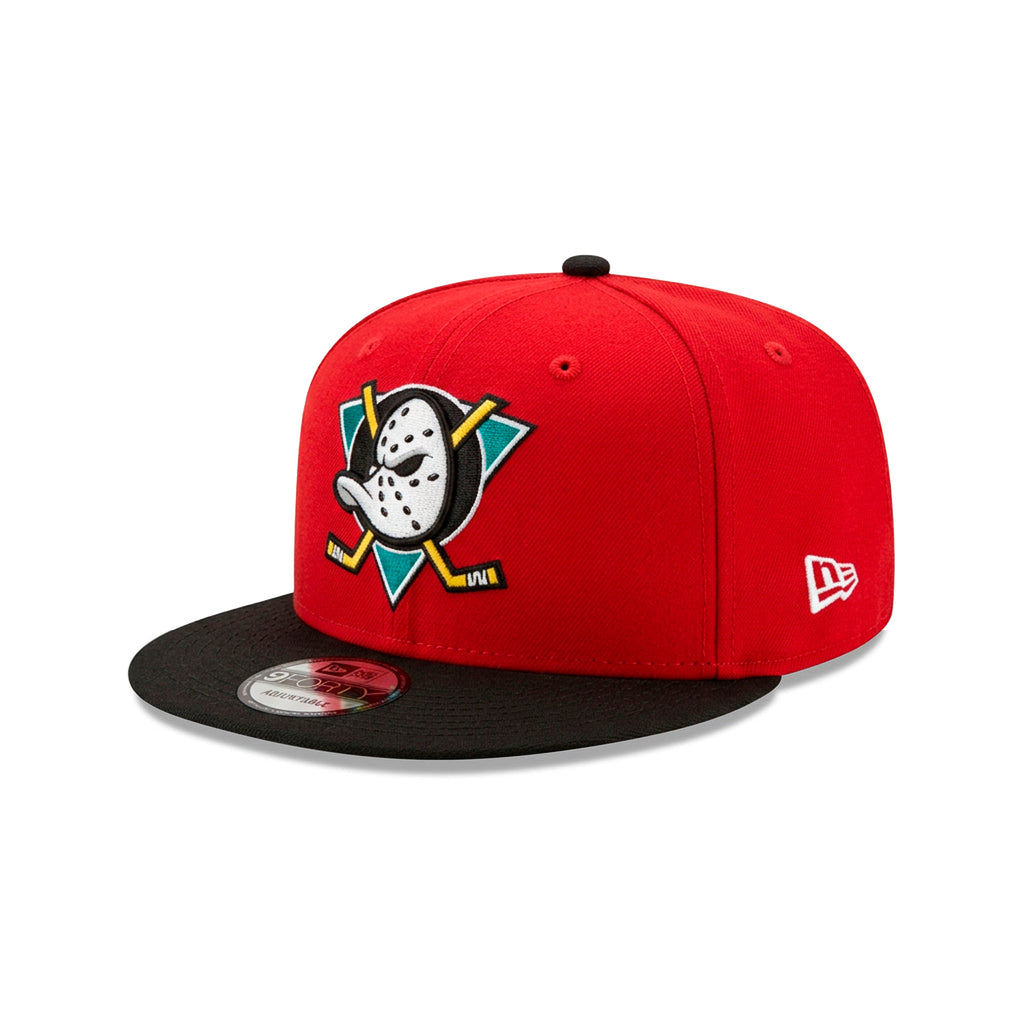 Gorra 59FIFTY FITTED De Los Anaheim Ducks 1982 Red