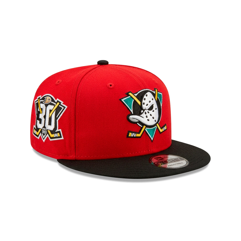 Gorra 59FIFTY FITTED De Los Anaheim Ducks 1982 Red