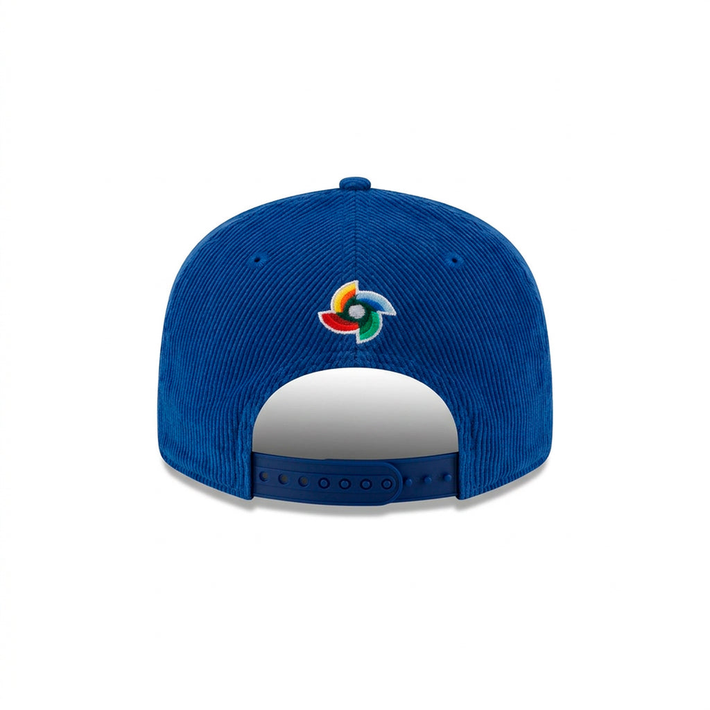 Gorra Snapback 9FIFTY Fifty De Colombia 2026 World Baseball Classic Blue Corduroy