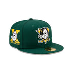 Gorra 59FIFTY FITTED De Los Anaheim Ducks A Mighty Decade Green