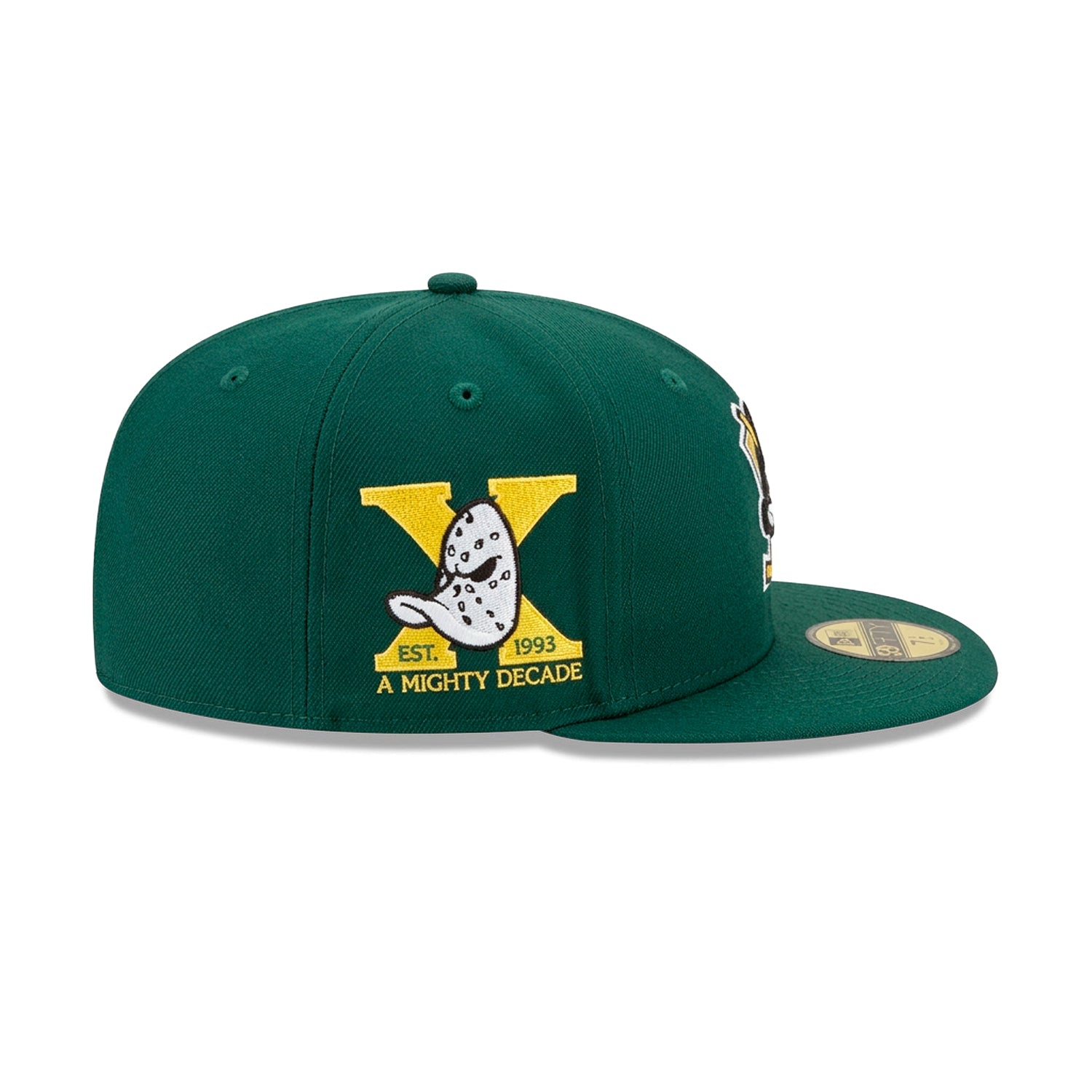 Gorra 59FIFTY FITTED De Los Anaheim Ducks A Mighty Decade Green