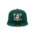 Gorra 59FIFTY FITTED De Los Anaheim Ducks A Mighty Decade Green