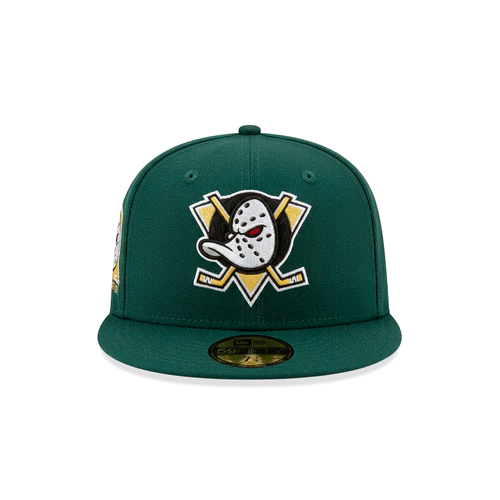 Gorra 59FIFTY FITTED De Los Anaheim Ducks A Mighty Decade Green