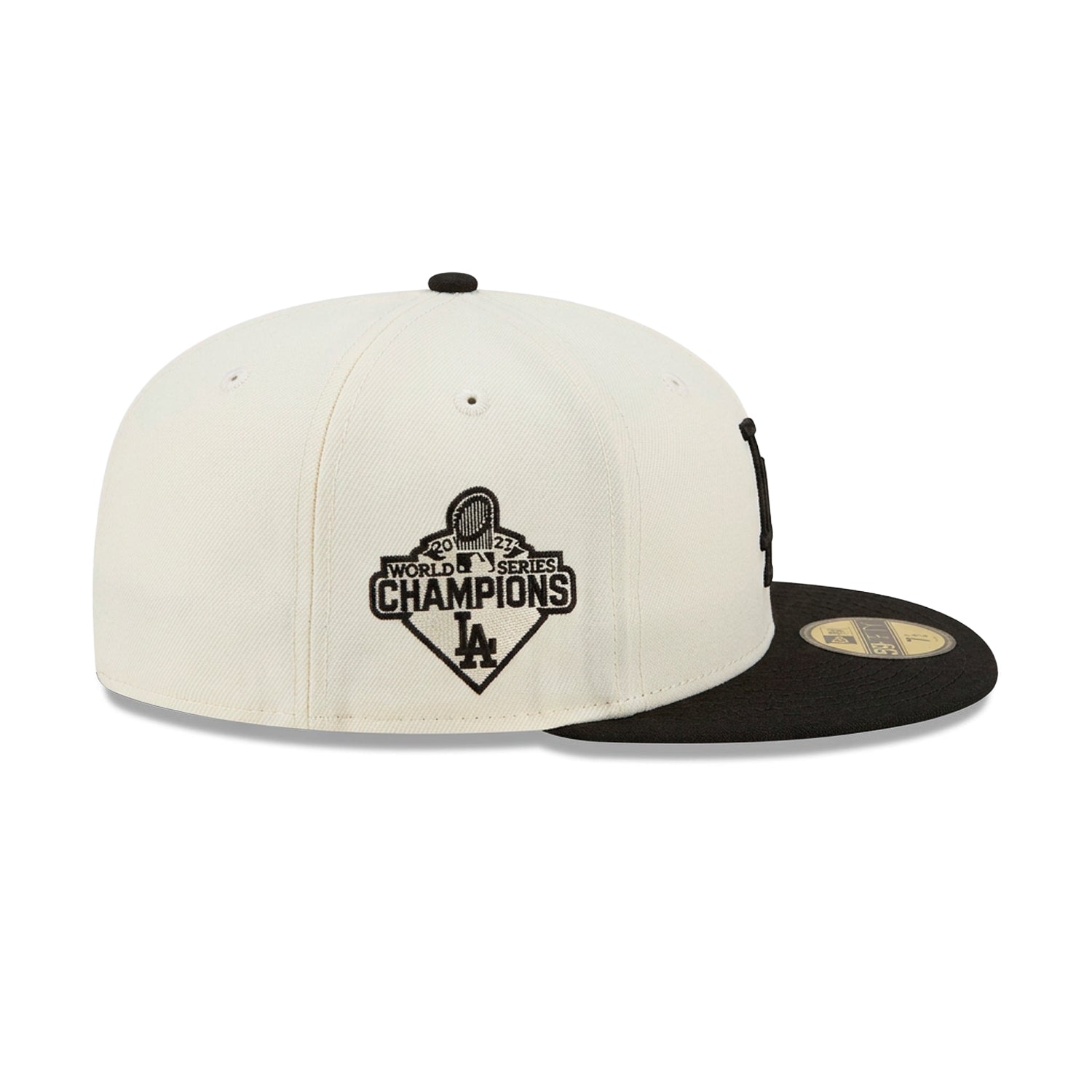 Gorra 59FIFTY FITTED De Los Angeles Dodgers 2024 World Series Side Patch