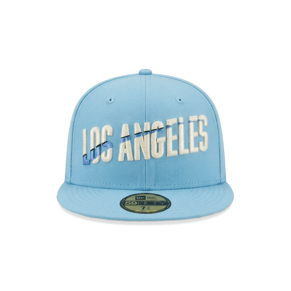 Gorra 59FIFTY FITTED De Los Angeles Dodgers 2025 City Connect Fan Pack