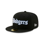 Gorra 59FIFTY FITTED De Los Angeles Dodgers 50 Anniversary Side Patch