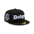 Gorra 59FIFTY FITTED De Los Angeles Dodgers 50 Anniversary Side Patch