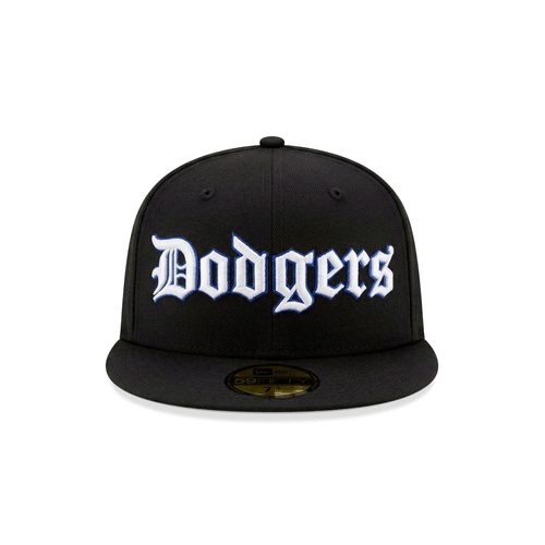 Gorra 59FIFTY FITTED De Los Angeles Dodgers 50 Anniversary Side Patch