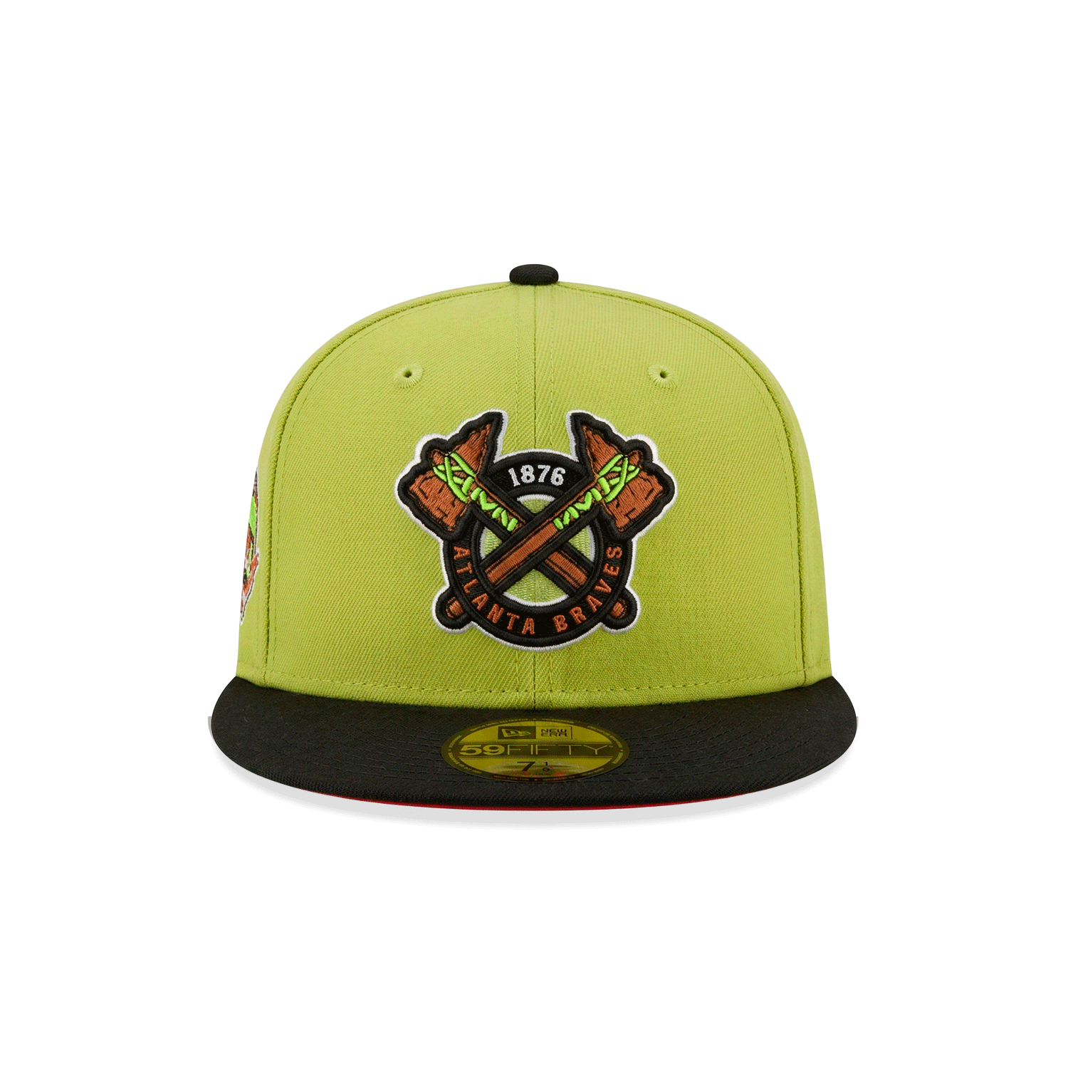 Gorra 59FIFTY FITTED De Los Atlanta Braves 2021 World Series Side Patch