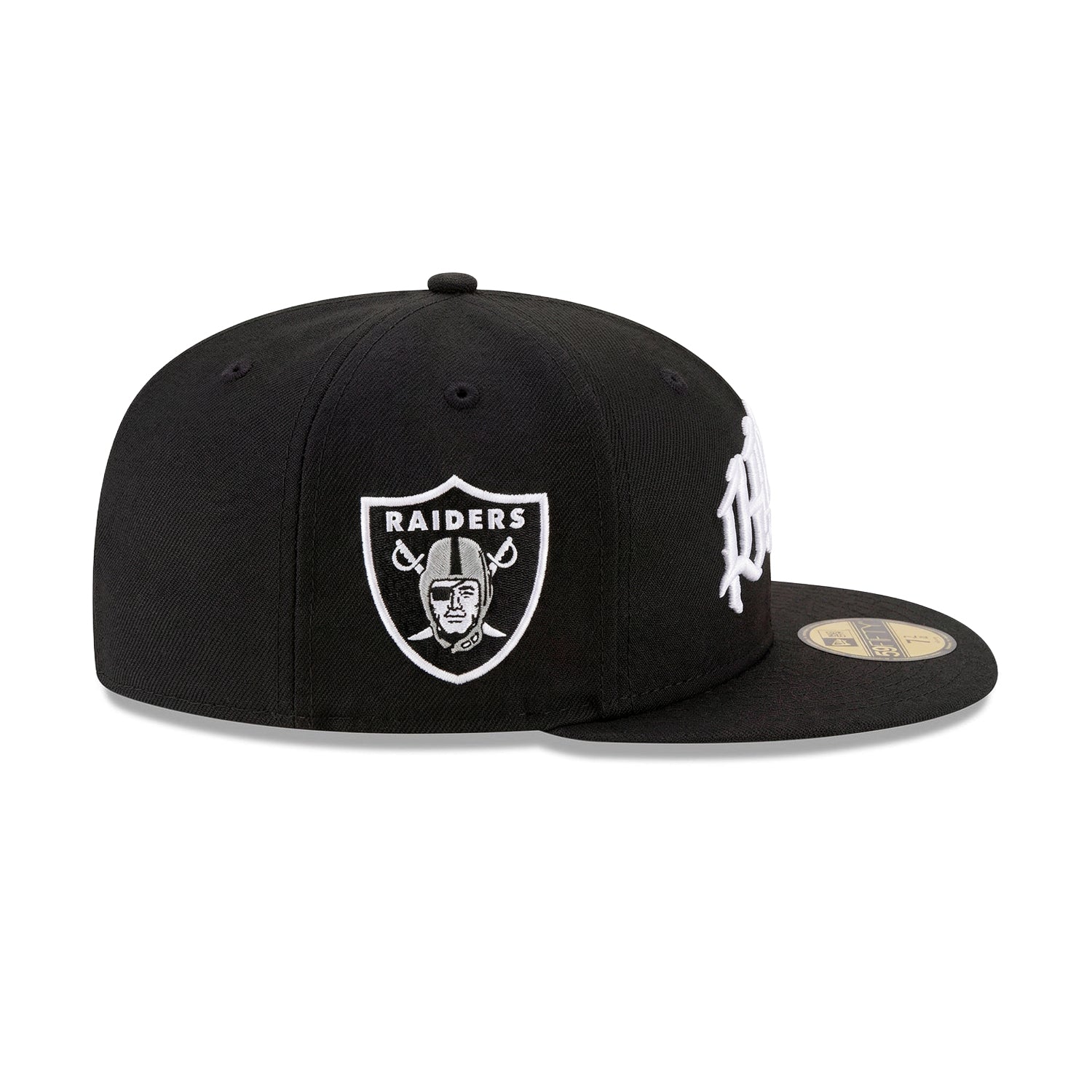 Gorra 59FIFTY FITTED De Las Vegas Raiders Black and White Basic