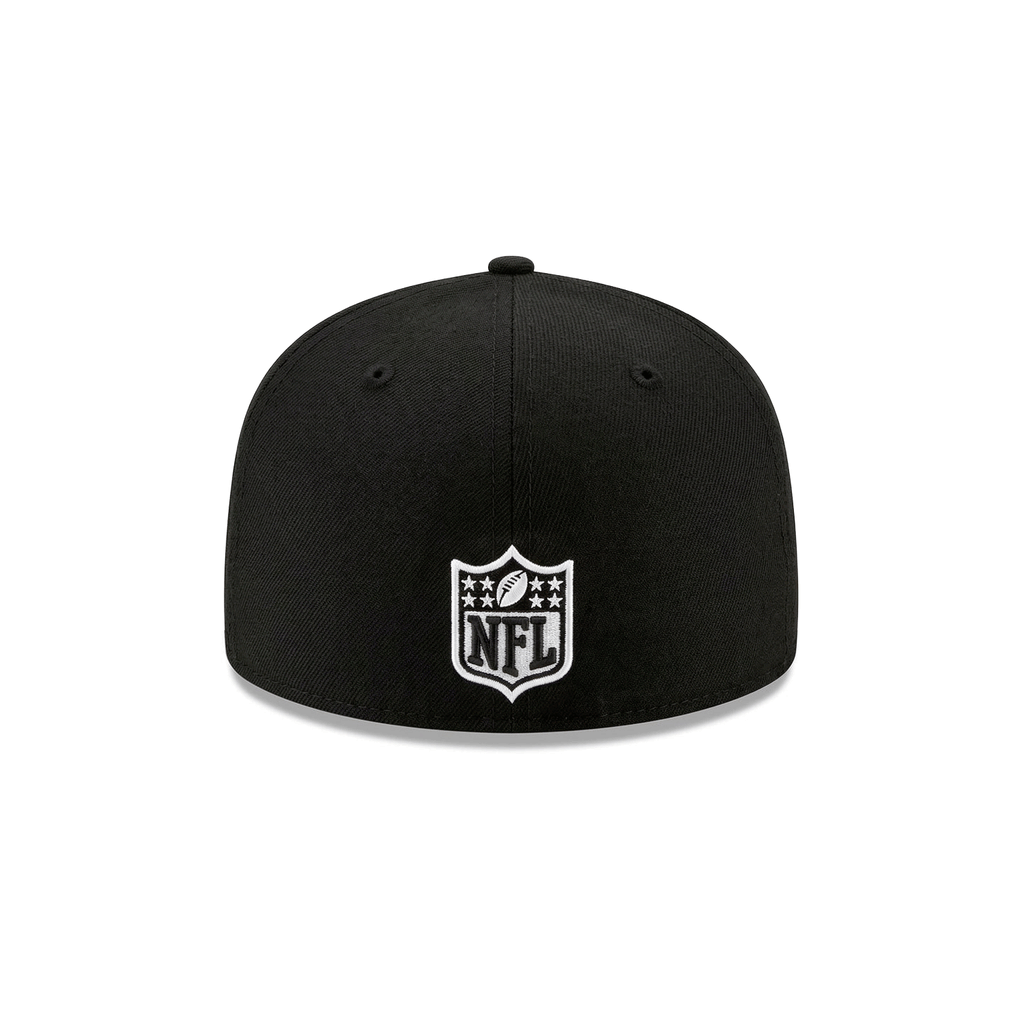 Gorra 59FIFTY FITTED De Las Vegas Raiders Black and White Basic